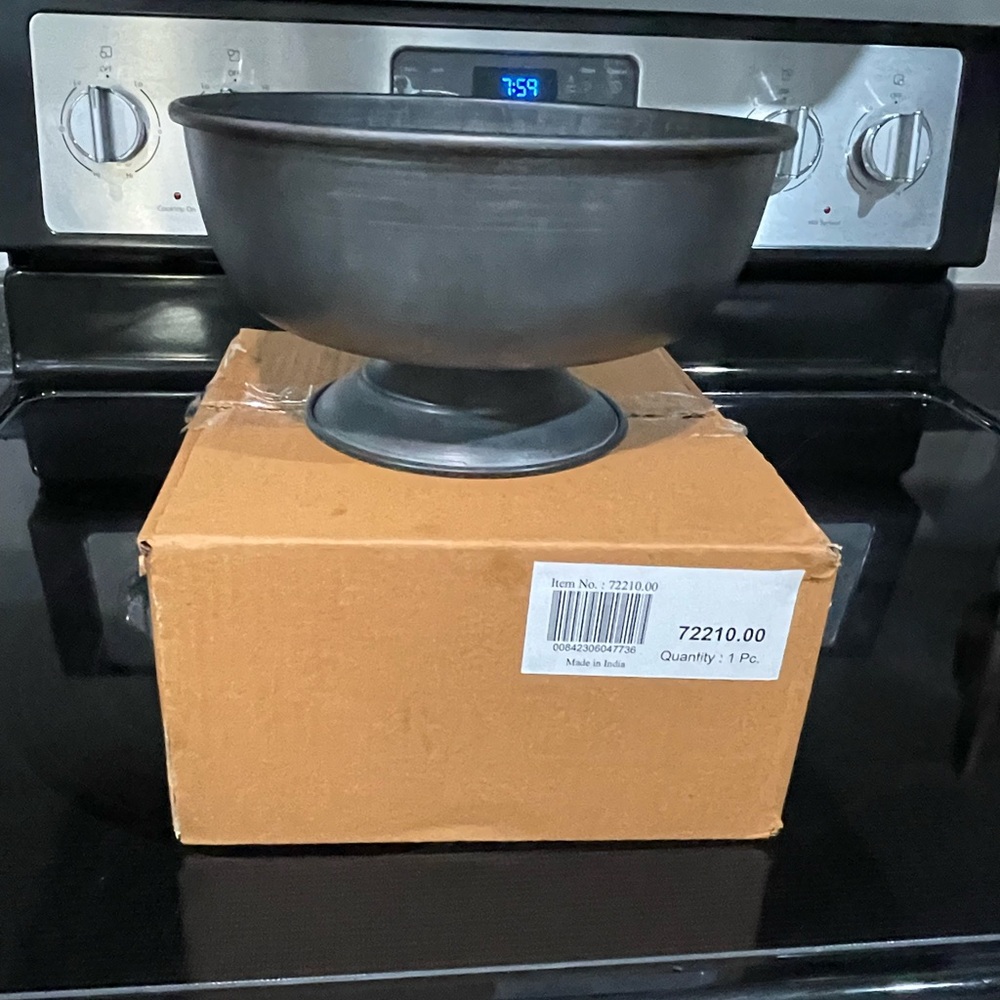 McGee and Co. Iron Compote Bowl
